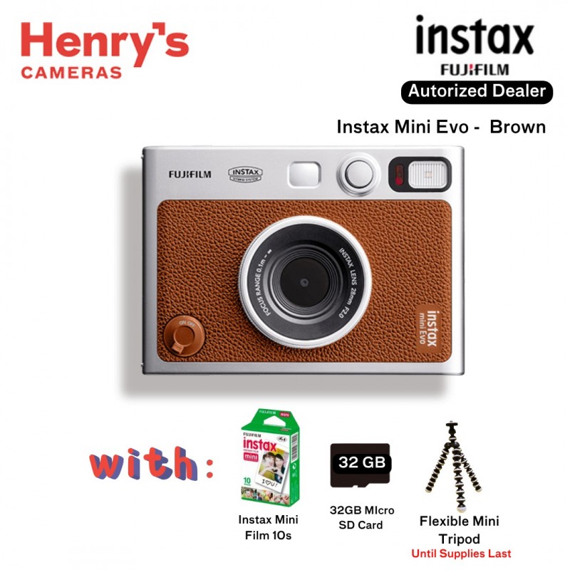 Fujifilm Instax Mini Evo - Brown